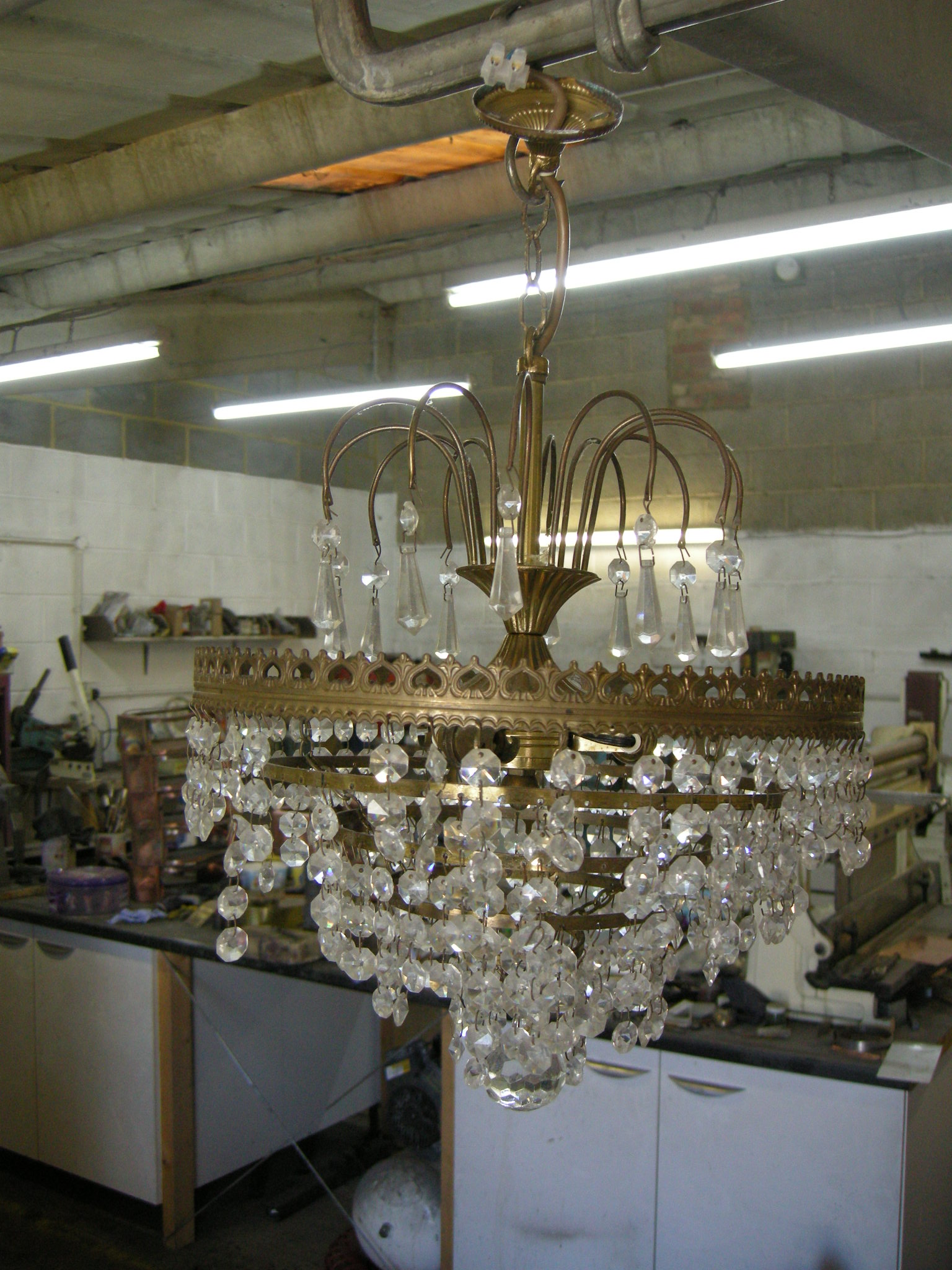 Antique Metals Chandelier Repairs & Restoration